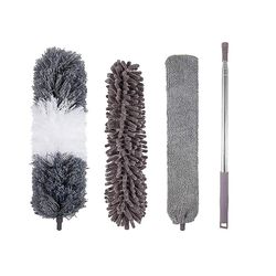 Mikrofiber duster med forlænger stang støvsuger tilbehør