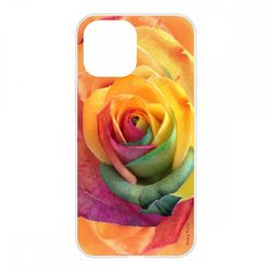 Crazy Kase Skrog til iPhone 12 Pro (6,1) Soft Pink farverig blomst
