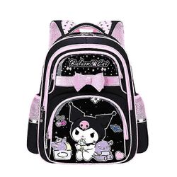 Lapset Tytöt Taapero Esikoulu Matka Reppu Päiväkoti Söpö sarjakuva Cinnamoroll Kuromi Koululaukku Reppu Kirjalaukku Small