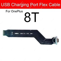 USB-lading flex-kabel for Oneplus 1 2 x 3 3t 5 5t 6 6t 7 7t 8 8t Pro USB-laderport Kontakt Utskifting av flexkabel For Oneplus 8T