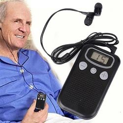 Korvan kuulokoje henkilökohtainen äänenvahvistin tasku äänenvahvistin laite vanhimmille
