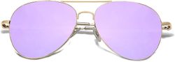 Klassisk Aviator solbriller til kvinder Mænd Vintage Retro Metal Shades Sj1030 1pcs