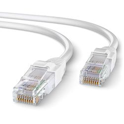 15m Cat 6 Ethernet-kabel | Højhastigheds Ethernet-kabel | Bredbåndskabel | Lan-kabel | Netværkskabel med Rj45-stik | Internetkabel kompatibel med