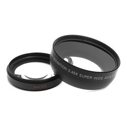 Ruili 52 mm 0,45 x gange vidvinkelvinkelvinkel-vidvinkelobjektiv