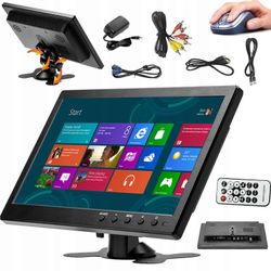 Auto-TV 10,1" LCD-näyttö hd CCTV HDMI bnc AV VGA 12V