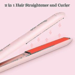 Hair Straightener Professional Steam To-i-en turmalin