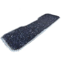 Gygh Sædebetræk Åndbar Anti-slip Anti-ætsende Slidstærk Komfortabel Massage Four Seasons Summer Cool Beaded Seat Mat til bil Blå B