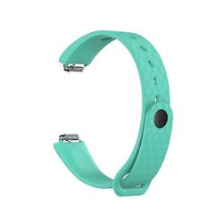 AIR Udskiftning Soft Silikone Rem til Fitbit Inspire / Inspire HR - Blue Green