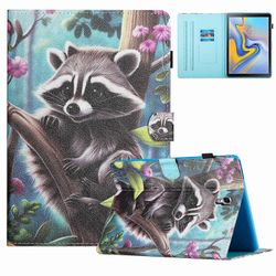 Samsung Galaxy Tab A 10.5 (2018) T590 T595 nahkainen kotelokorttipaikka tabletin jalustan kansi Monivärinen Style C Samsung Galaxy Tab A 1