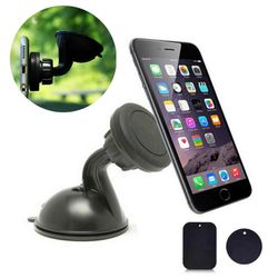 Unbrand 360 magneettinen auton tuulilasin kiinnike imukupilla matkapuhelimen GPS: lle