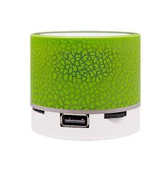 Coosilo Trådløs Bluetooth-højttaler, subwoofer vandtæt udendørs afspiller grøn