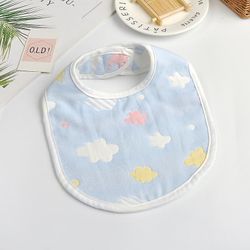 100% ren bomuld Baby Bibs Vandtæt Baby Bibs & Burp Cloths Baby Girl Tøj Produkt Håndklæde Engros Roupa De Bebe-25