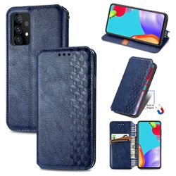 Gangxun Sag til Samsung Galaxy A72 4g/5g Flip Cover Tegnebog Flip Cover Tegnebog Magnetisk Beskyttende Handytasche Sag Etui - Blå