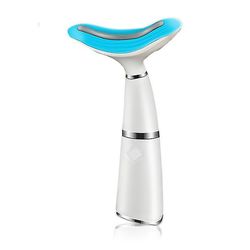 Coosilo Hals pleje instrument ansigt og hals massage instrument førte foton varme terapi for hudløftning