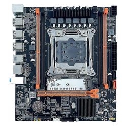 X99-emolevy B85 LGA2011-3 4X DDR4 RAM -muistia E5 2650V3 2680V3 -suorittimelle musta oranssi