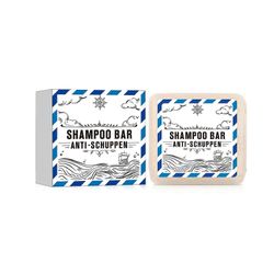 Kiinteä hilseshampoo - Kiinteä shampoo Miehet & Naiset - 3-in-1 Suihkusaippua Miehet Hiuksille, Kasvoille, Vartalolle - Vegaaninen 1pc