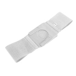 Vatsan avannevyö joustava hengittävä paksusuoliavannetyrän tukivyö leikkausta varten 10 cm leveys L vatsan ympärysmitalle 2,83,2 jalkaa