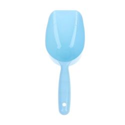 1pc Pet Feeding Shovel Cat Food Scoop stor kapacitet fortykkelse Cat Dog Spoon Plastic Shovel Pet Feeder Blå