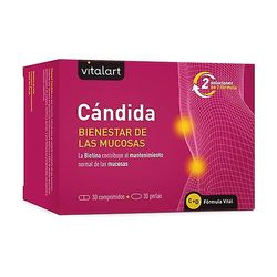VITALART Candida 30 tablettia + 30 helmeä