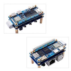 Oranssille Pi Zero 2 W laajennuskortille + kotelolle 100M verkkoportti + USB 2.0