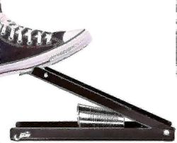 Kestävä tölkkimurskain, 16 unssin metallitölkkimurskain Heavy-duty Smasher Foot Type - Kierrätystyökalu alumiiniseltzer soda -oluttölkeille ja -pul...