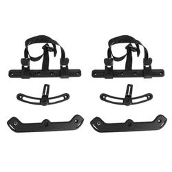 6 kpl pyörälaukun soljen päivityssarja, kestävät matkatavarapidikkeet pyöräilytarvikkeille ja polkupyörän laukuille