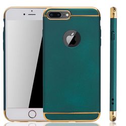 König Apple iPhone 7 etui Mobiltelefondæksel Beskyttelsespose Taske Taske Kofanger Grøn