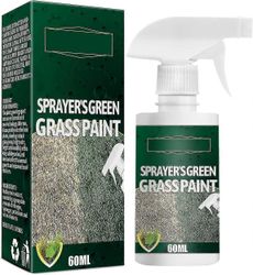 Vihreä ruohomaali nurmikolle, ruisku Vihreä ruohomaali, käyttövalmis nurmikon väriaine Vihreän ruohon nurmikon suihke, vaurioituneiden nurmikoiden ...
