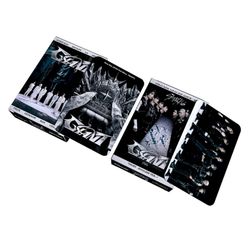 55 StrayKidsin uusi albumi GIANT-kortit tähti ympäröi Felix Li Longfu lomo -kortteja