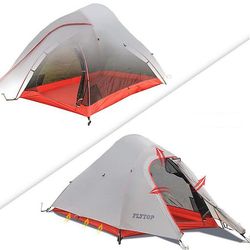 Tents Flytop Ultralight Camping Telte 1 - 2 personers aluminiumsstang 20d silicium vandtæt udendørs jagt Fiskeri Turist Vandretelte 1 person