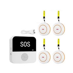 Langaton Wifi vanhusten hoitaja Pager Sos -soittopainike Hätätila Sos -hälytysjärjestelmä vanhuksille Patien