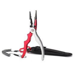 Fiskeri tænger Line Cutter Fiskegrej Gear Hook Recover Cutter Line Multifunction Aluminium Alloy Split Ring Fiskeredskaber