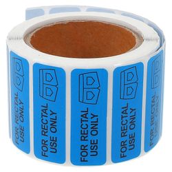 1 Rullaa peräsuoli Käytä vain tarroja Peräsuolen merkinnät Tarrat Kepponen Tarrat Hauskoja tarroja Sininen 3.70X1.10X0.10CM