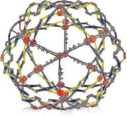 Hoberman Sphere Breathing Ball, muovinen skaalautuva joustava pallolelu
