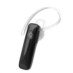 M165 trådløs Bluetooth-øretelefon, svart håndfri samtale Hodetelefoner for bedrifter Sportsørepropper In-ear hodetelefoner (svart)