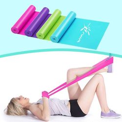 Fashionfresh 230cm Yoga Fitness Pull Reb Modstand Bands lilla