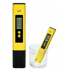 Caraele Water Ph Nøjagtighed Tester For Water Food Aquarium, Pool Hydroponics Ph Tester gul