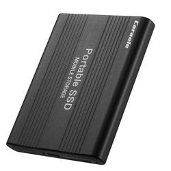 Caraele Ssd Usb3.1 Mobil Solid State Drive 500GB Sort