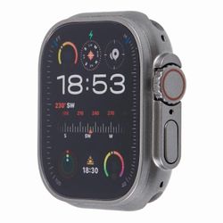 Apple Watch Ultra 2 49mm värinäyttö malli 1:1 replica nukke kellolaskuri näyttö-harmaa Monivärinen Grey