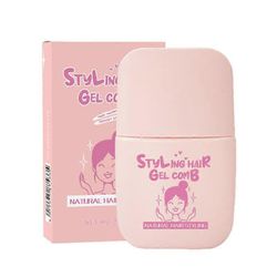 unbrand Lasten hiusgeeli, lasten hiusvahapuikko hiusten reunojen hallintaan, hiusten viimeistelypuikko kammalla, luonnollisia ainesosia, pitkäkesto...