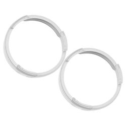 Carrier ilmastointilaitteiden osien liitinsovitin Helppo vaihto Työkaluton asennus 2kpl Harmaa 15.50X15.50X4.30CM