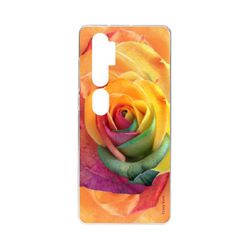 Crazy Kase Skrog til Xiaomi Mi Note 10 Soft Pink Farverig blomst