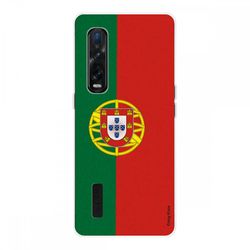 Crazy Kase Hull For Oppo Find X2 Pro i Silikone Soft 1 Mm, portugisisk flag