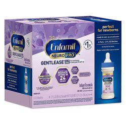 Enfamil Neuropro Gentleease käyttövalmiit äidinmaidonkorvikepullot - 2 fl unssia kukin/6 ct