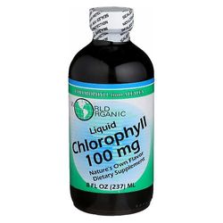 World Organics Chlorophyll, 100 mg, Liquid 8 FL Oz (pakkaus 1)