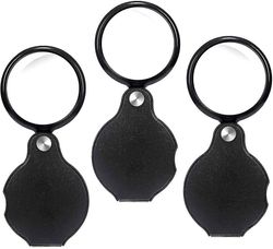 5x lommeforstørrelsesglas 3pcs