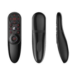 Q9 Baggrundsbelyst Stemmesøgning Trådløs Air Mouse Smart Fjernbetjening