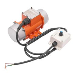 CNCEST Sähköinen tärinämoottori 1000 ~ 3000 rpm teollinen tärinämoottori 40/50 / 60W nopeudensäätimellä 50W 220V