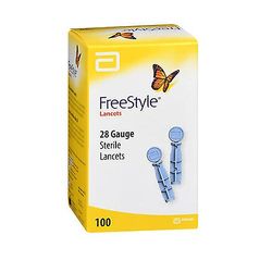 Freestyle Lancets, 100 kpl (1 kpl pakkaus)