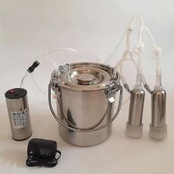 5l sähköinen lypsykone lampaat vuohi lehmä kaksipäinen tyhjiöimpulssipumppu lypsäjä a